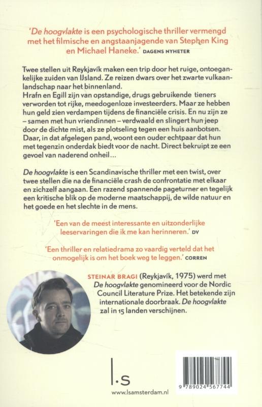 De hoogvlakte achterkant