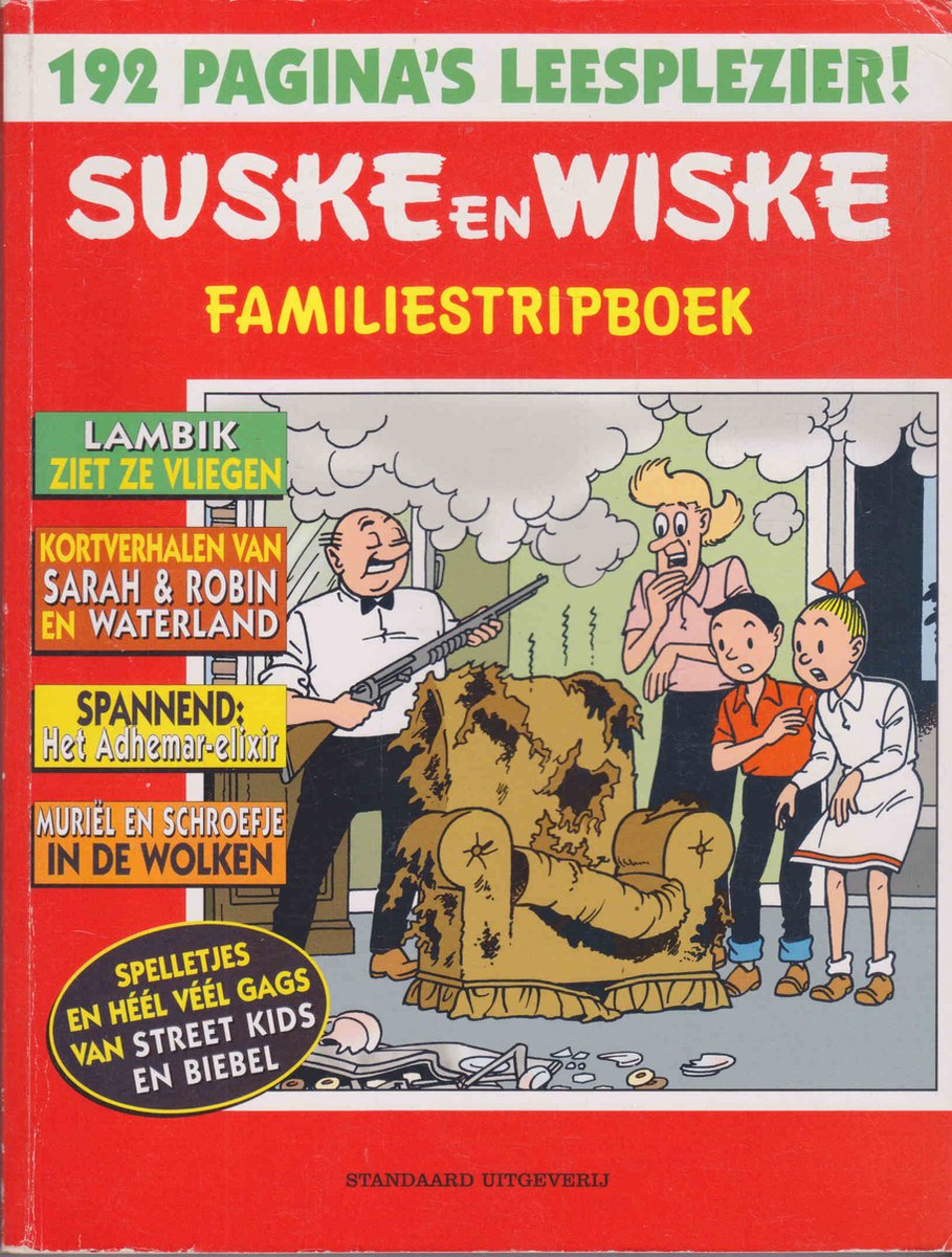 SUSKE EN WISKE XL FAMILIE STRIPBOEK 2000