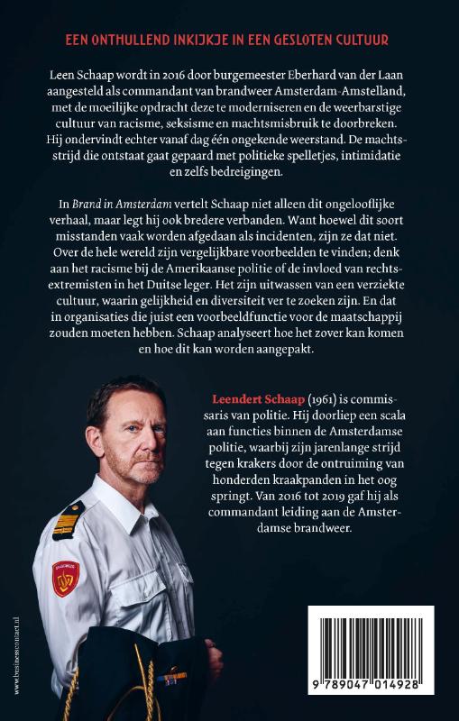 Brand in Amsterdam achterkant