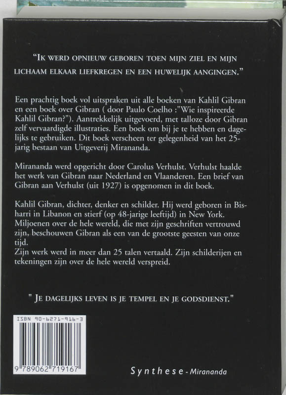 Van Dag Tot Dag achterkant