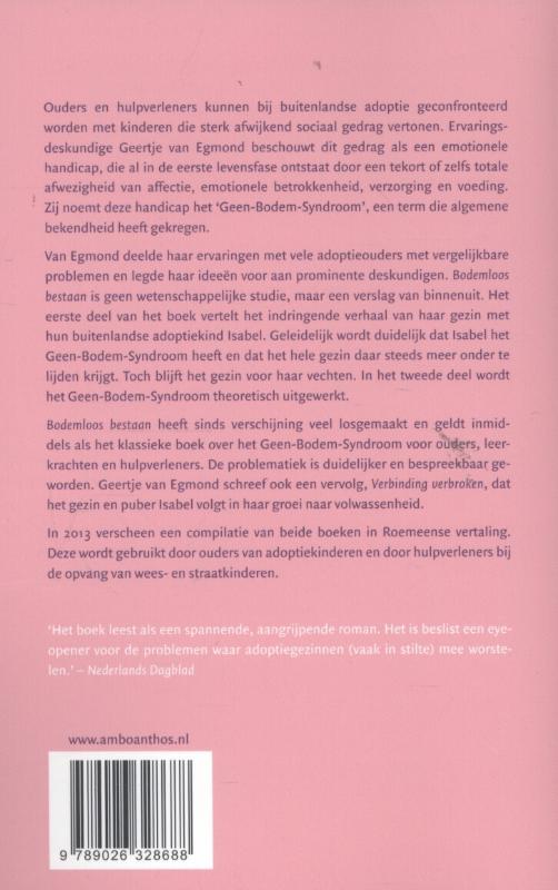 Bodemloos bestaan achterkant