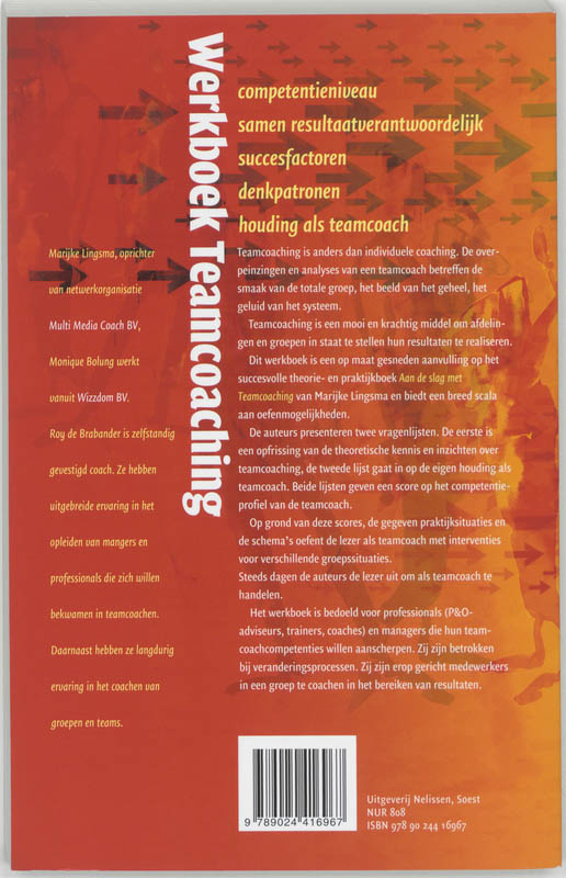 Werkboek teamcoaching / PM-reeks / 300 achterkant
