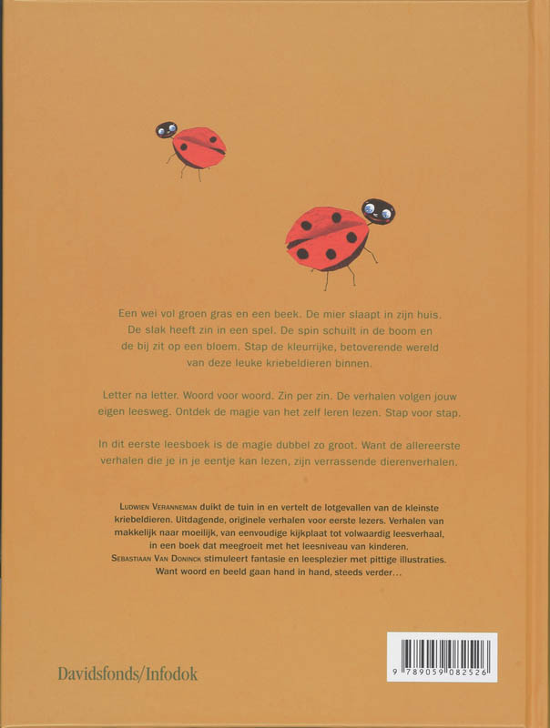 Mijn eerste dierengroeiboek kriebeldieren achterkant