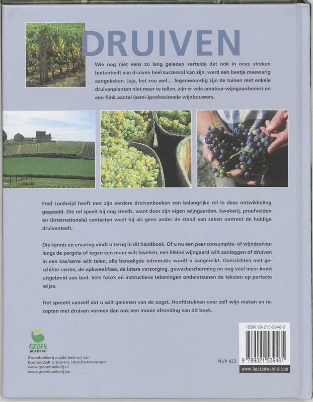 Handboek Druiven achterkant