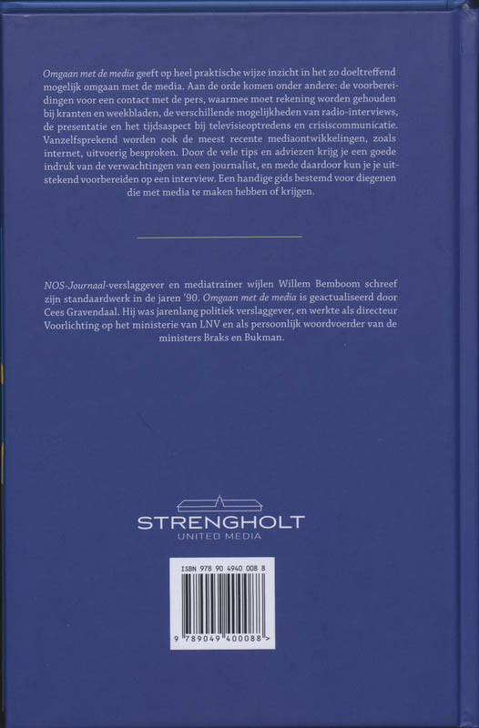 Omgaan met de media achterkant