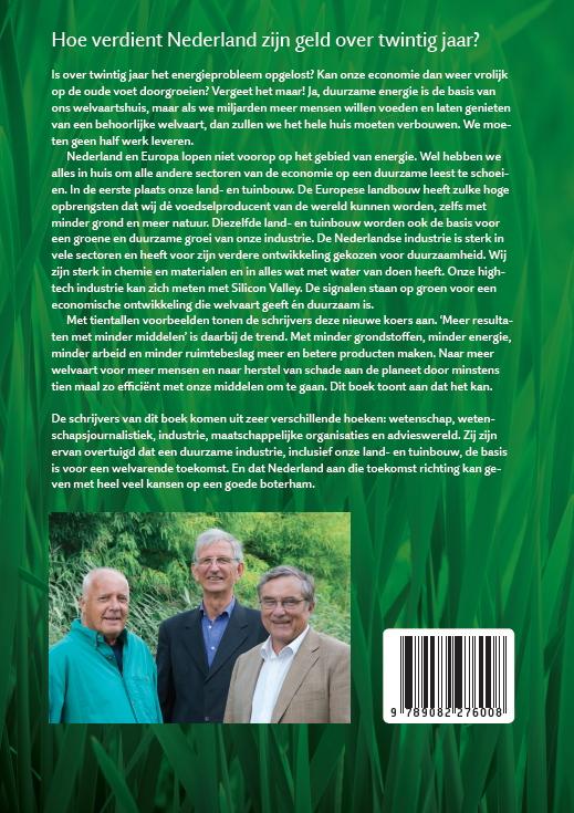 Groene groei achterkant