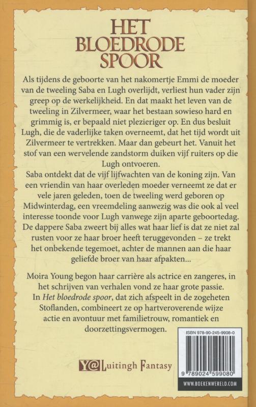 Bloedrode spoor achterkant