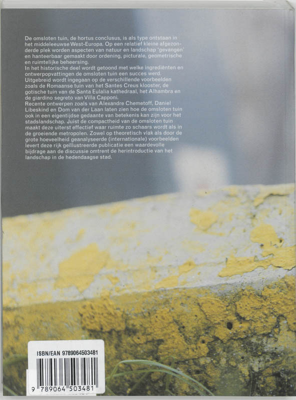 De Omsloten Tuin achterkant