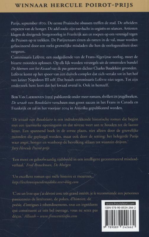 De wraak van Baudelaire achterkant