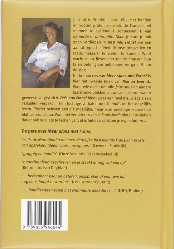 Da's nou Frans! achterkant