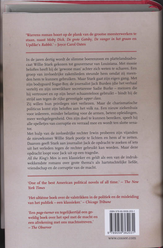 All the King's Men achterkant