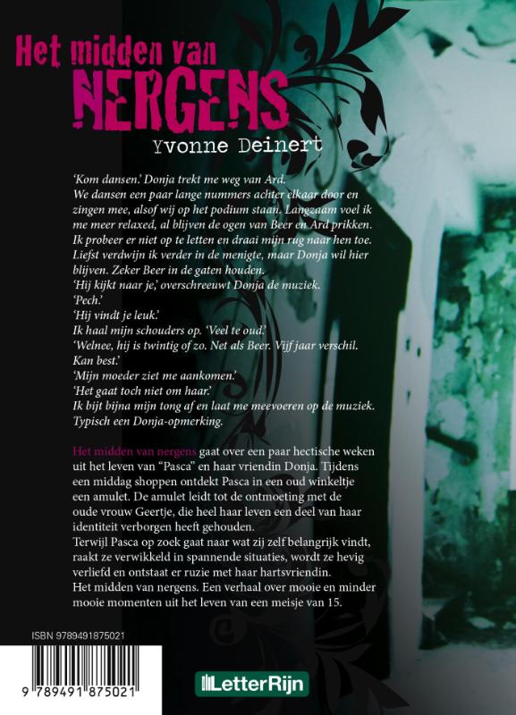 Het midden van nergens achterkant