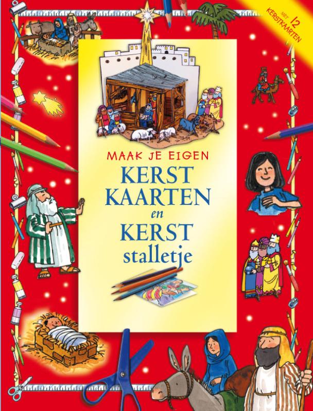 Maak je eigen Kerstkaarten en kerststalletje