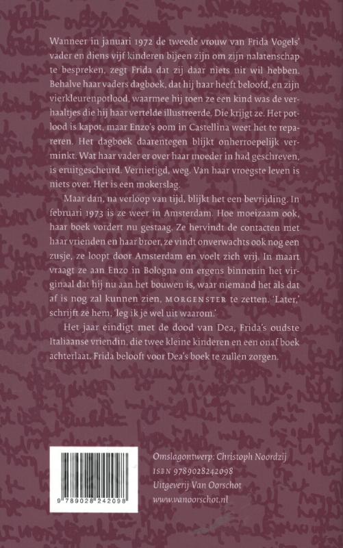 Dagboek 1972-1973 achterkant