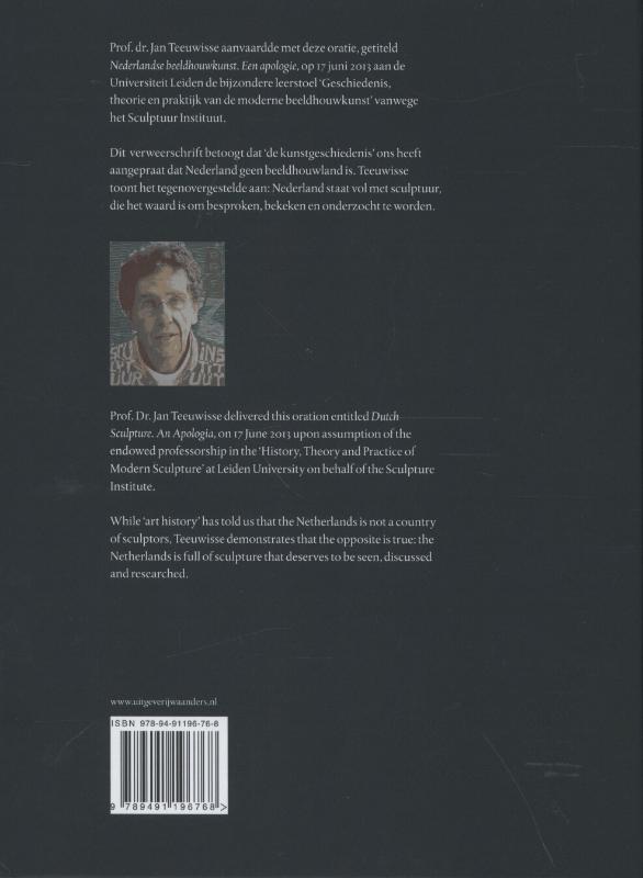 Dutch Sculpture an Apologia achterkant