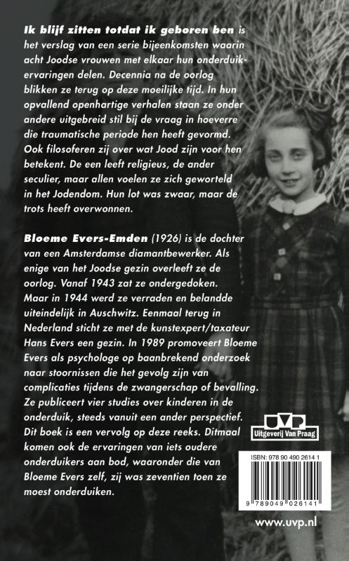 Ik blijf zitten totdat ik geboren ben achterkant