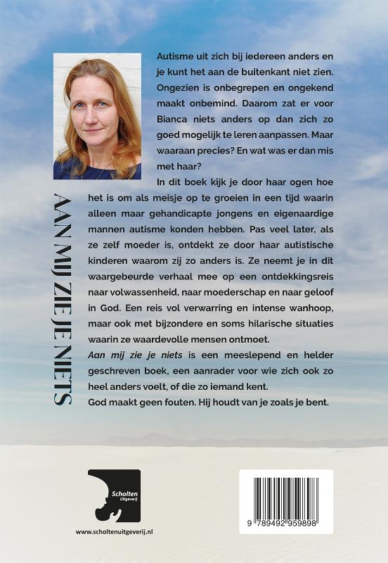 Aan mij zie je niets achterkant