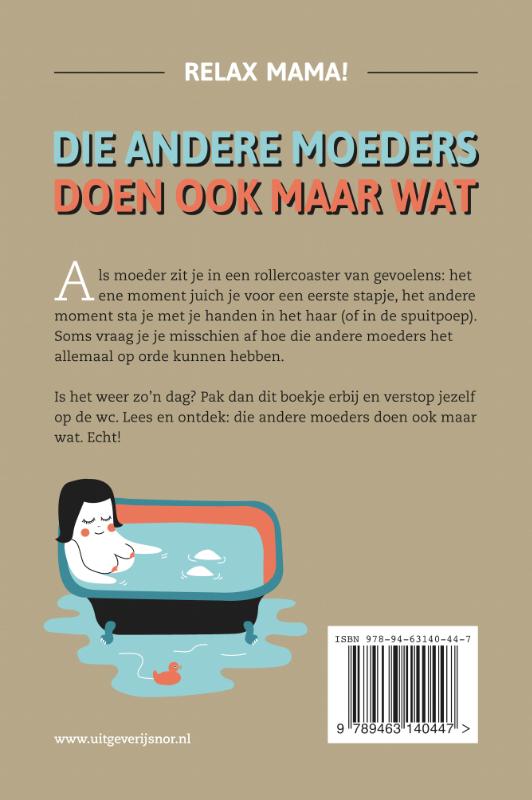 Die andere moeders doen ook maar wat / Relax Mama achterkant