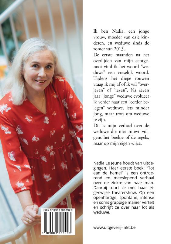 Weduwe op eigen wijze achterkant