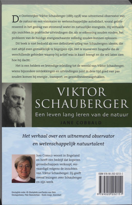 Viktor Schauberger achterkant