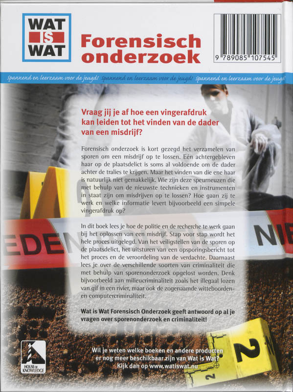 Forensisch Onderzoek achterkant