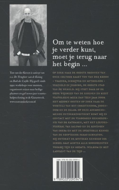 Het labyrint van de tijd achterkant