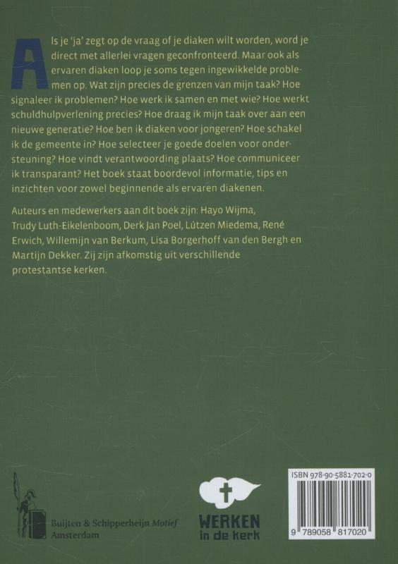 Handboek voor diakenen achterkant