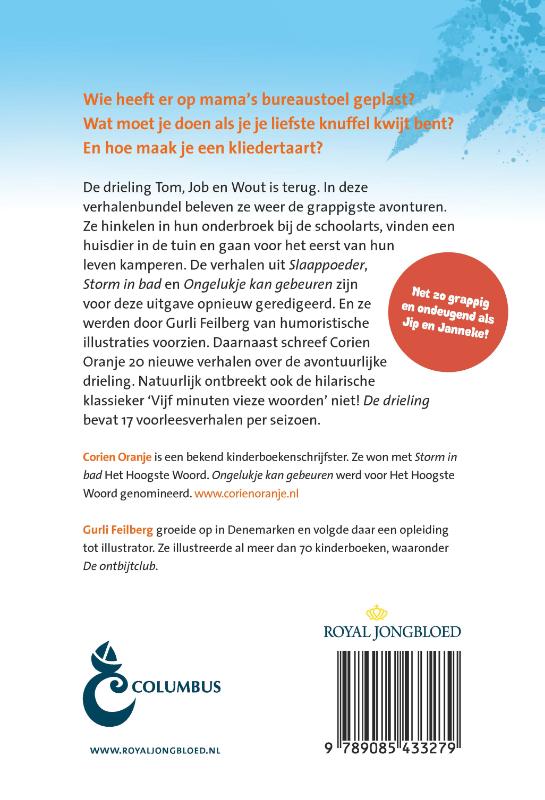 De drieling achterkant