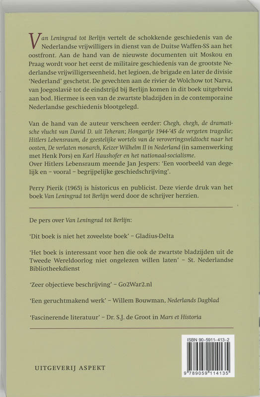 Van Leningrad tot Berlijn achterkant