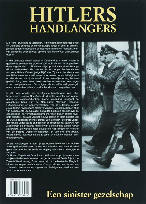 Hitlers Handlangers achterkant