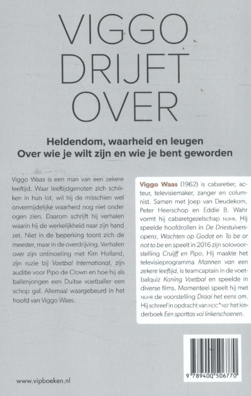 Viggo drijft over achterkant