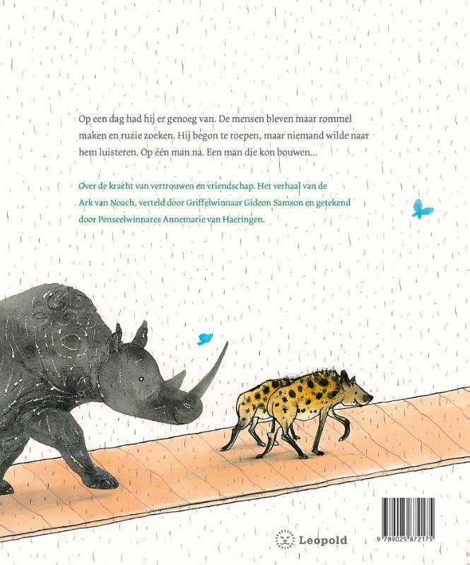 Alle dieren drijven achterkant