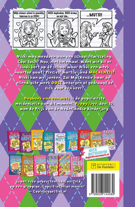 Dagboek van een muts 11 - BFF's voor even achterkant