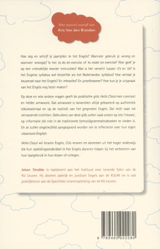 Hello class! achterkant