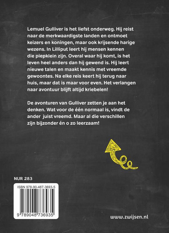 De reizen van Gulliver / Klassiekers achterkant