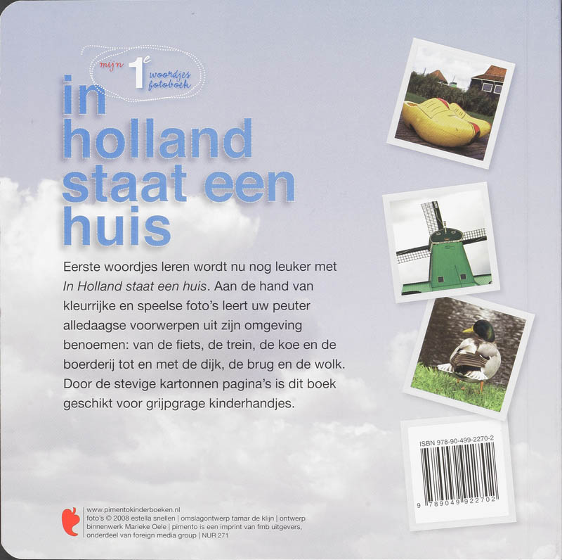 In Holland staat een huis achterkant