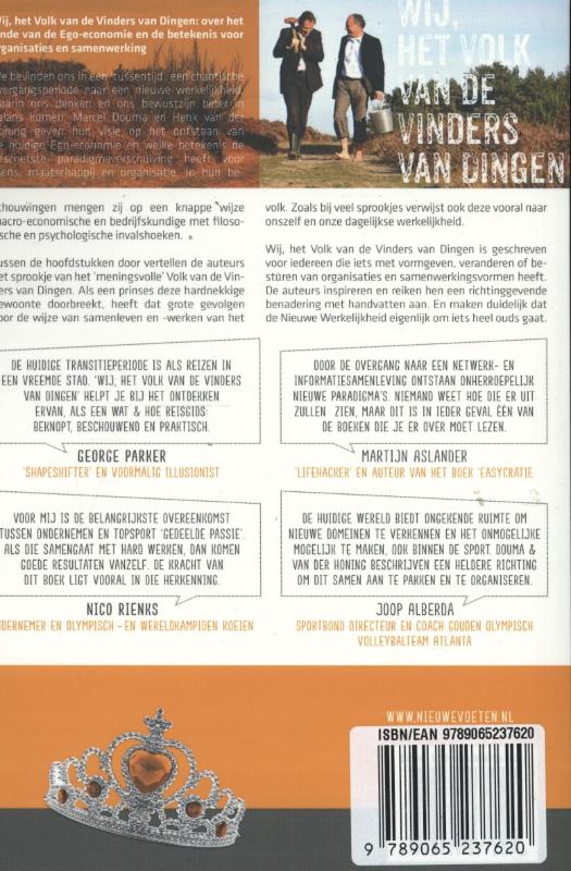 Wij, het volk van de vinders van dingen achterkant