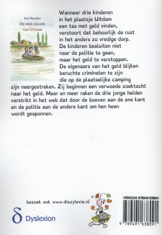 De drie helden van Uitdam achterkant