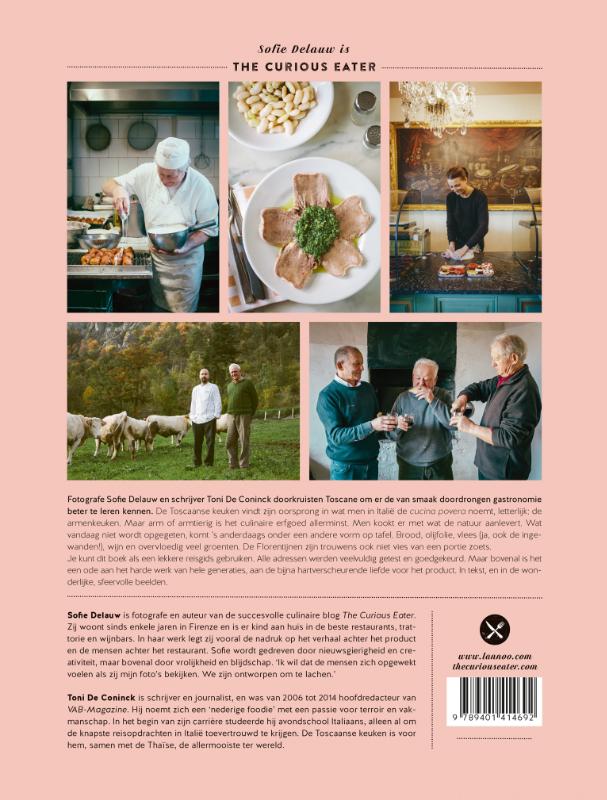 The curious eater achterkant