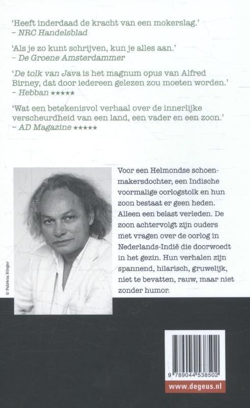 De tolk van Java achterkant