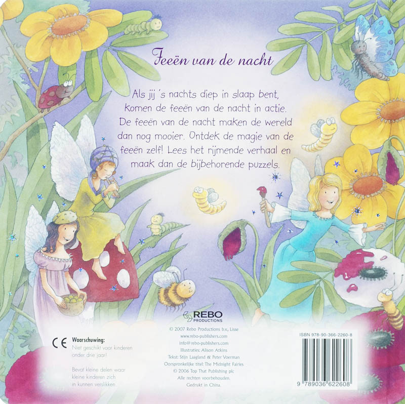 Feeën van de nacht achterkant