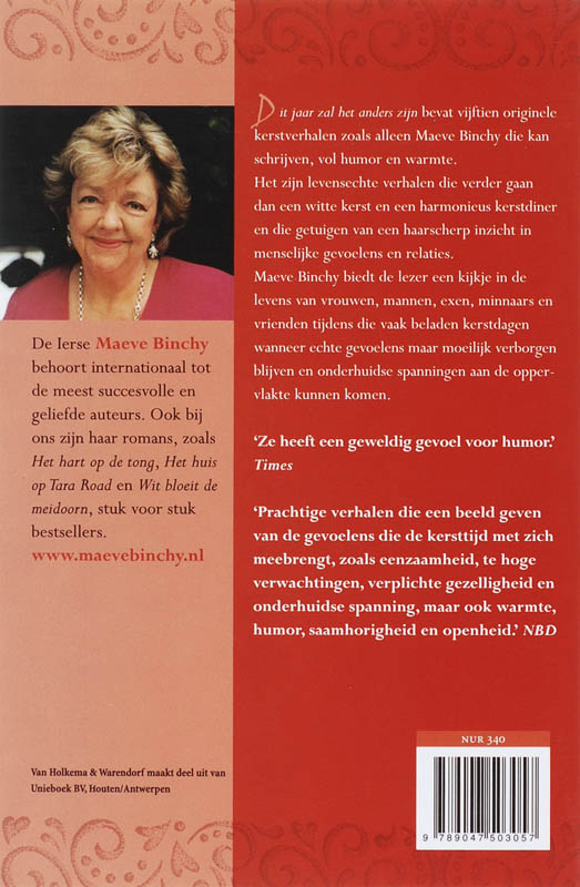 Dit Jaar Zal Het Anders Zijn achterkant