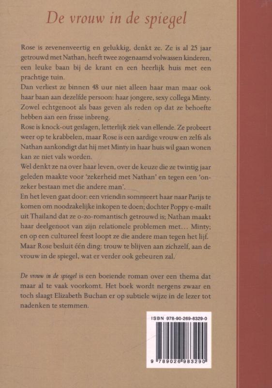 De vrouw in de spiegel achterkant