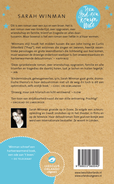 Toen God een konijn was achterkant