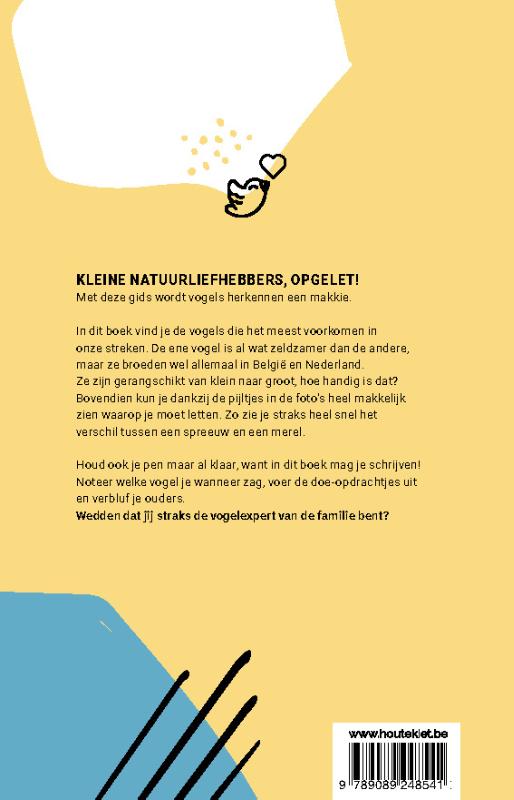De slimste vogelgids Junior achterkant