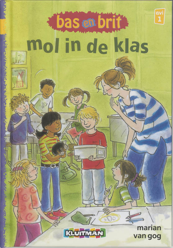 Mol in de klas / Bas en Brit (Kluitman)