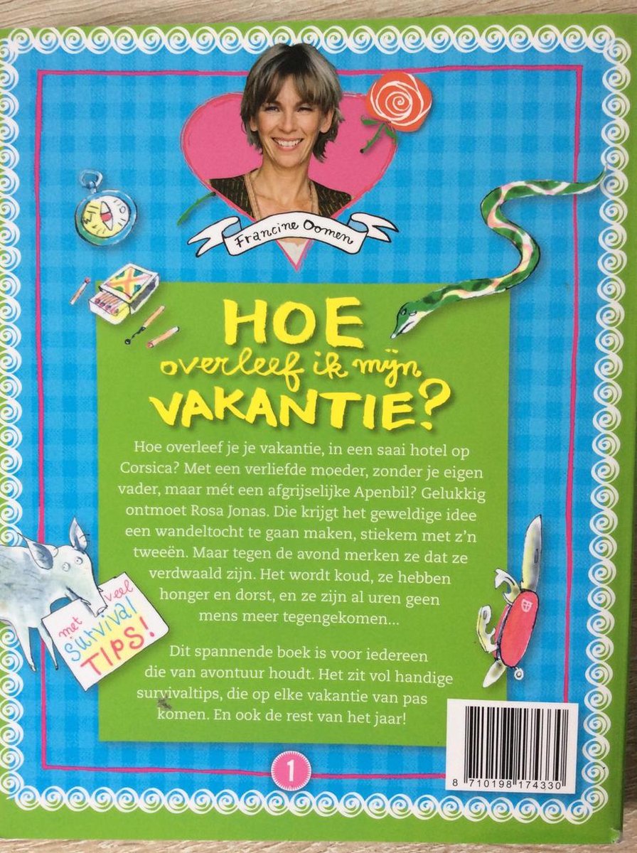 Boek Francine Oomen - Hoe overleef ik mijn vakantie