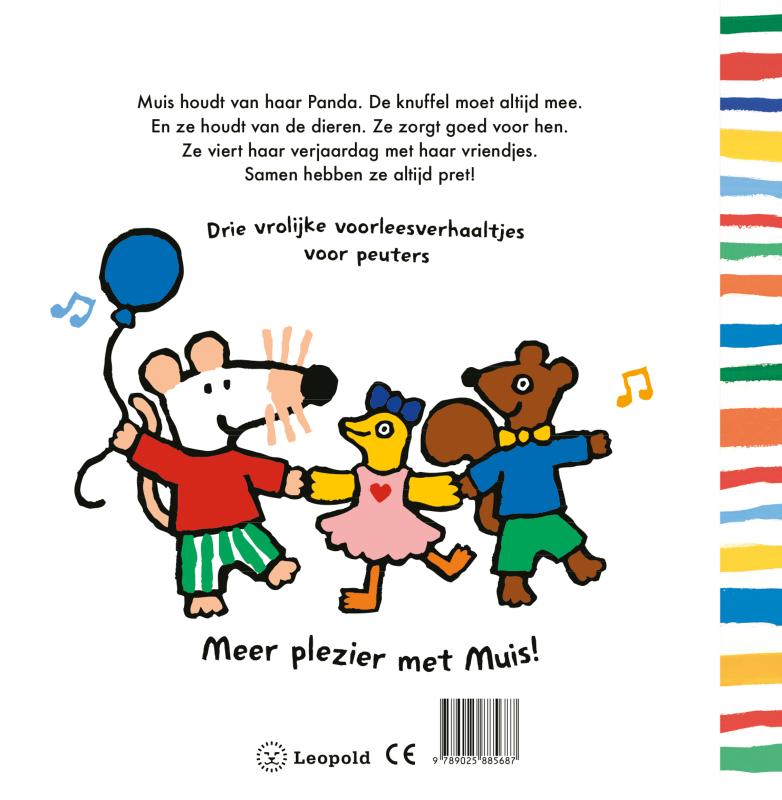 Je allereerste verhalen van Muis / Muis achterkant