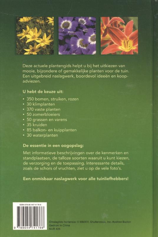 De complete tuinplantenwijzer achterkant