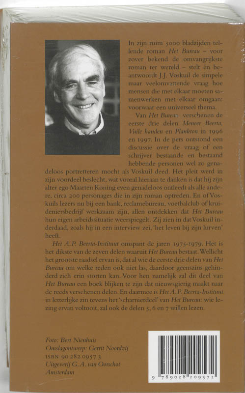 Het A.P. Beerta-Instituut / Het bureau / 4 achterkant